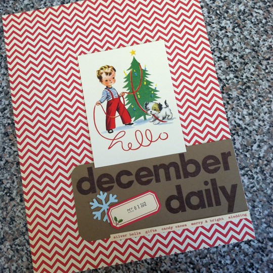 December Daily Title Page