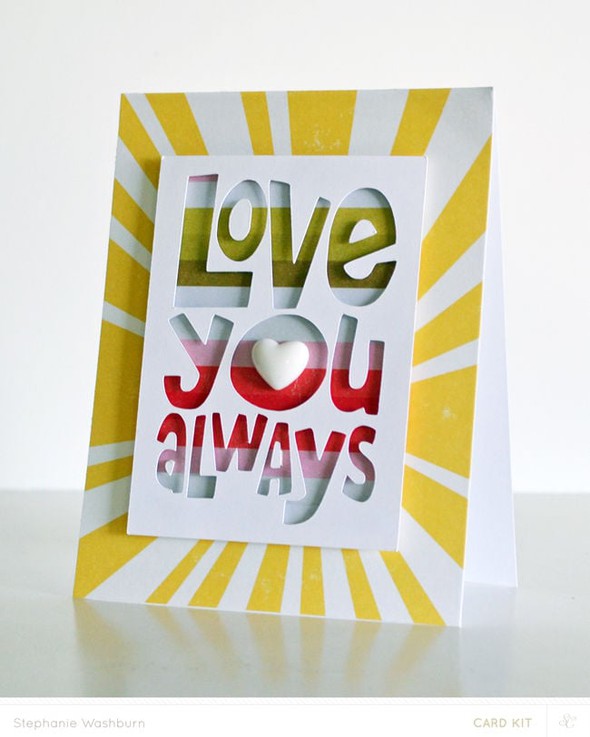 love you always *card kit only* by StephWashburn gallery
