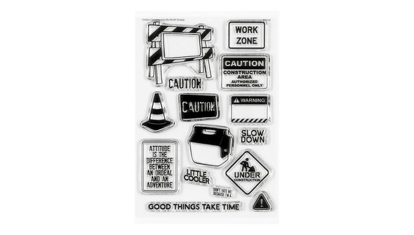 Stamp Set : 4×6 Under Construction  gallery