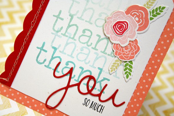 Thank You Blooms card set by Dani gallery