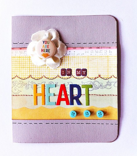 Here In My Heart Card