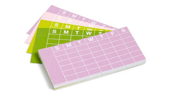 Calendar Notepad - 2×3.75 Brights gallery