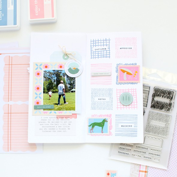  Captured Traveler's Notebook Spread by desialy gallery