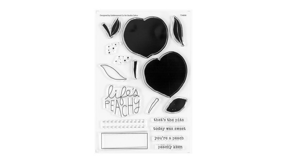 Stamp Set : 4x6 Life's Peachy by Goldenwood Co gallery