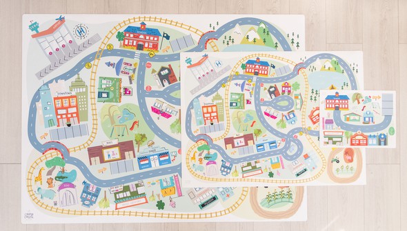 Table Top Classic City Play Mat gallery