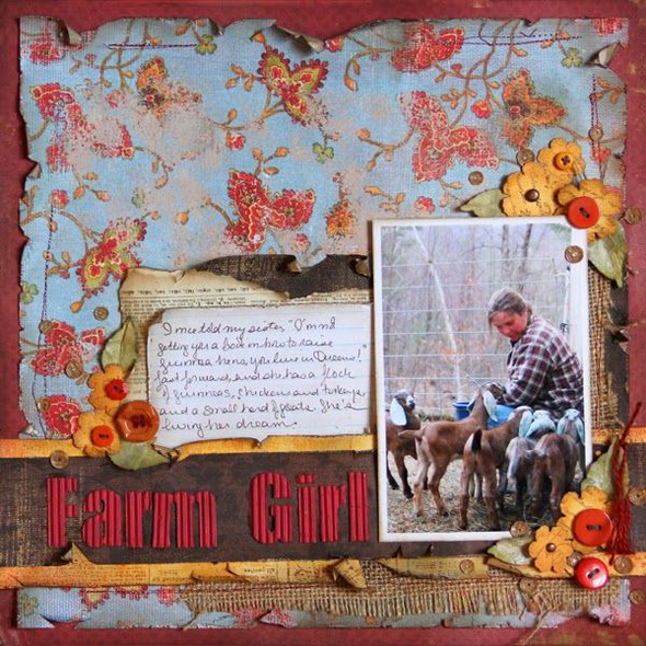 Farm Girl by StampingRooster gallery