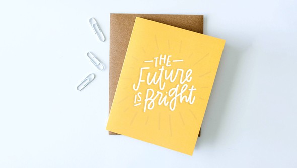 Future is Bright Greeting Card gallery