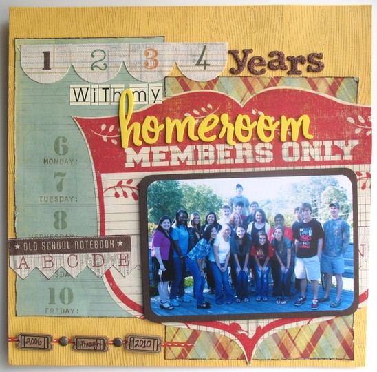 Four years with my homeroom edited smaller