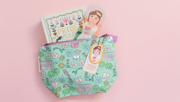 Pride and Prejudice Pemberley Canvas Pouch gallery