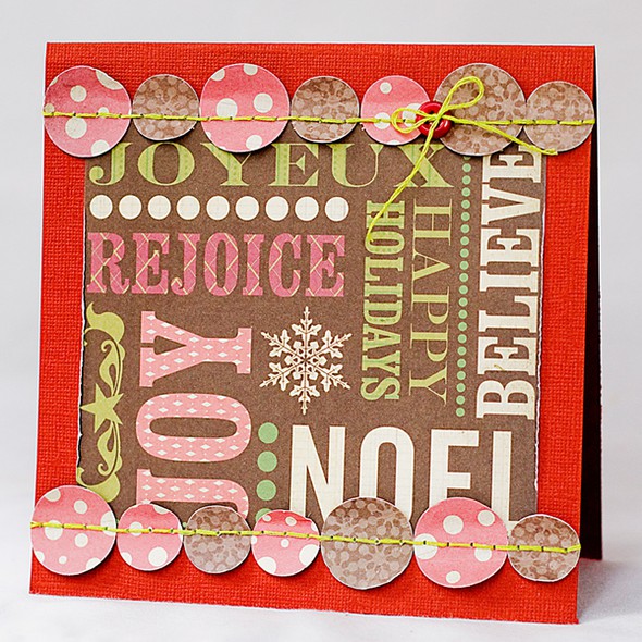 Noel Card *Metropolitan December kit* by kimberly gallery
