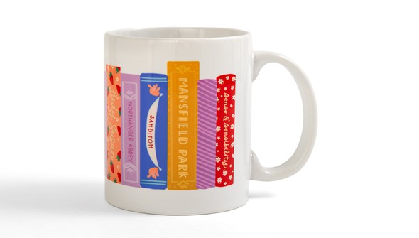 Jane Austen Books Medium Ceramic Mug gallery