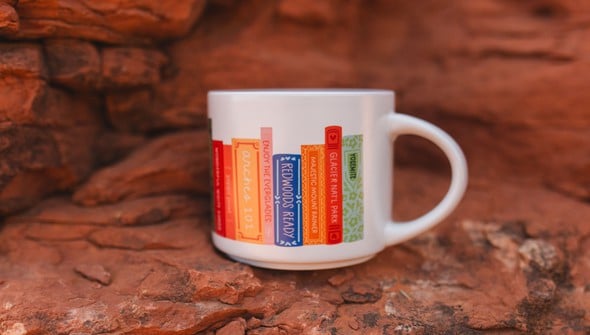 National Parks Books Large Ceramic Mug gallery