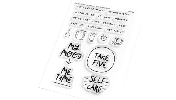 Stamp Set : 3x4 Calendar - Self Care by Goldenwood Co gallery