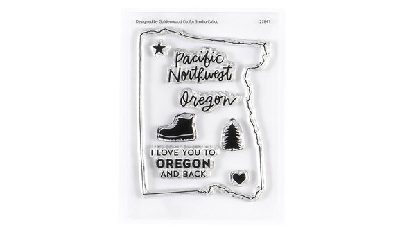 Stamp Set : 3×4 I Love Oregon by Hello Forever gallery