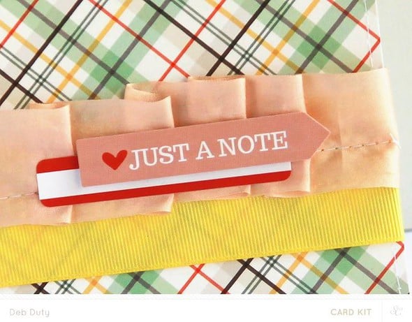 just a note *card kit only* by debduty gallery