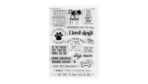 Stamp Set : 4×6 Dog Lover by Goldenwood Co gallery