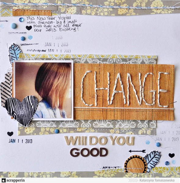 a CHANGE will do you good by worQshop gallery