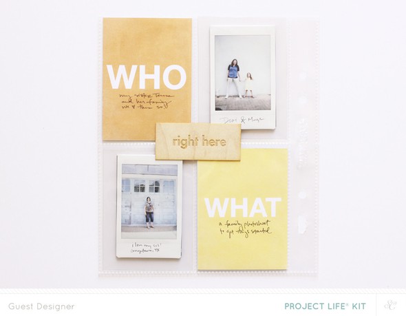 Guest Designer Sandlot Project Life Kit (Hello Austin Handbook Insert) by AnnetteH gallery