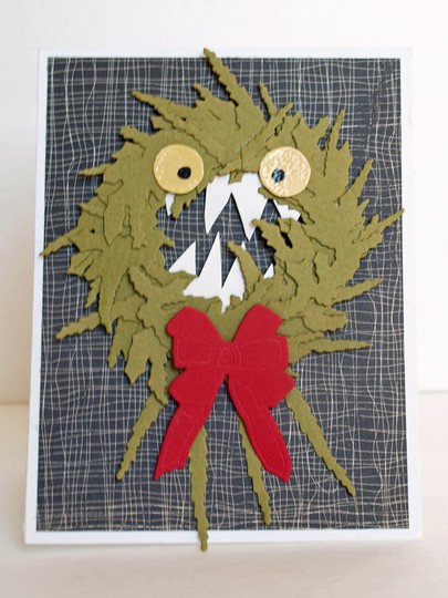 Nightmare before christmas wreath paper crafts october 2014 sabrina alery