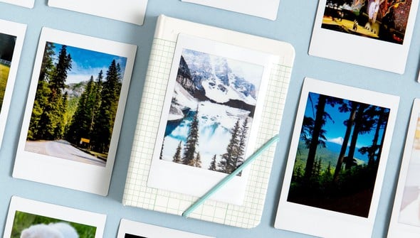 Mini Photo Album - Green Ledger gallery