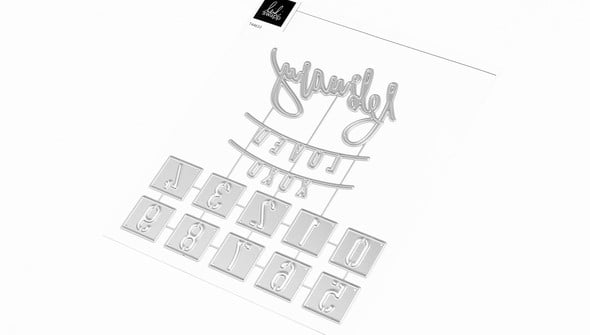 Metal Die Set - February gallery