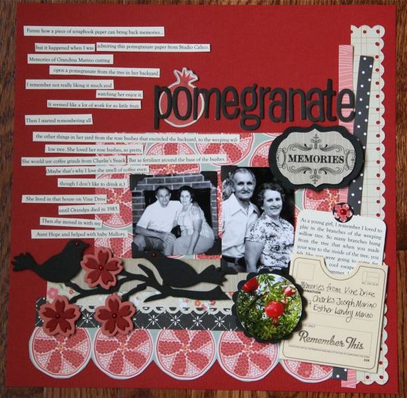 Pomegranate Memories by scrap2day gallery