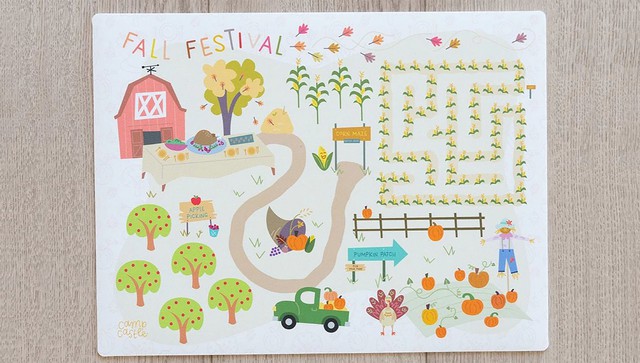 Mini Fall Festival Play Mat, 1 of 3