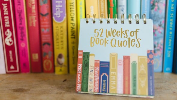 52 Weeks of Book Quotes - Desk Flip Calendar gallery