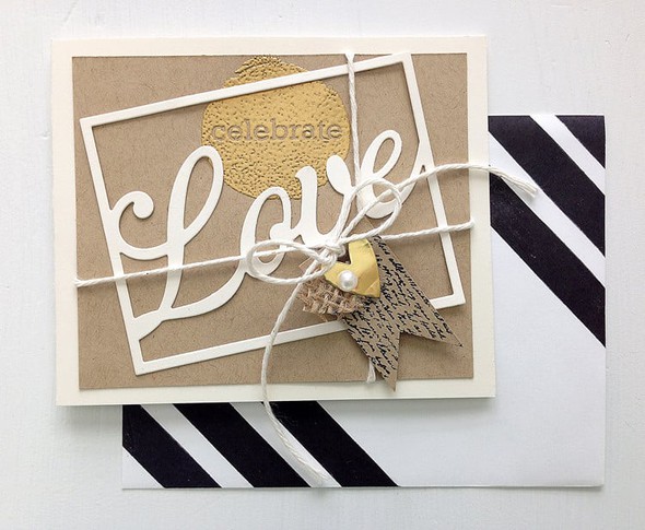 Celebrate Love anniversary card by Dani gallery