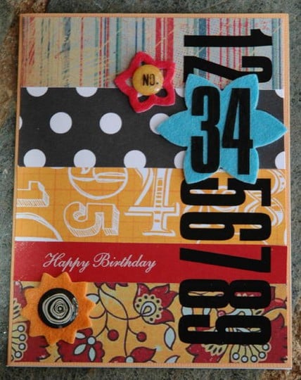 Happy Birthday 34 - CARD
