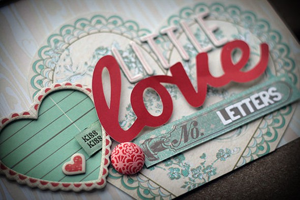 love letters  | Scrapbook Trends Feb '14 by bluestardesign gallery