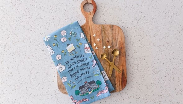 Be Comforted Little Women Tea Towel gallery