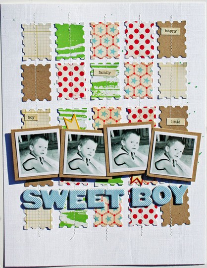 Sweet boy layout