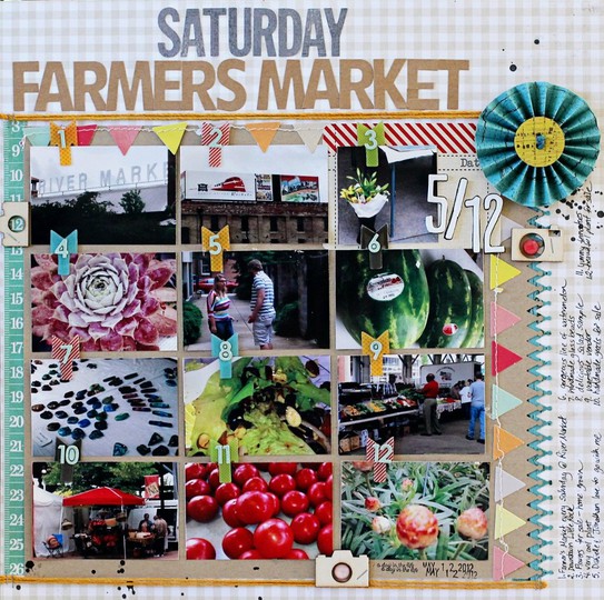 Saturday Farmers Market - Take 12 Challenge