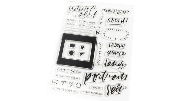 Stamp Set : 6×8 Notes To Self by Paislee Press gallery