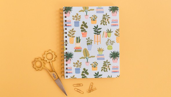 Potted Plants Spiral Notebook gallery