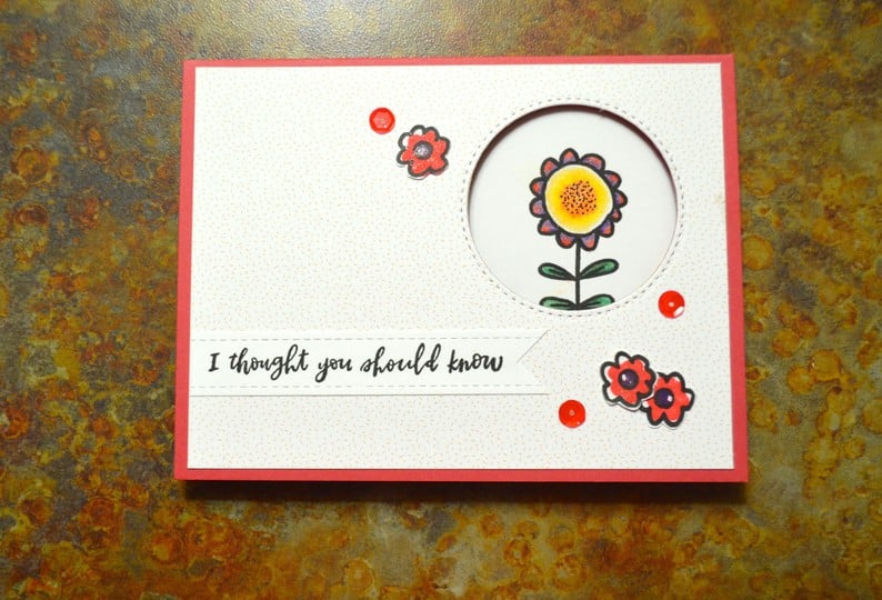You're Really Great Floral Card