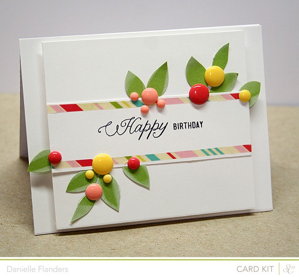 Happy Flowers card by Dani gallery