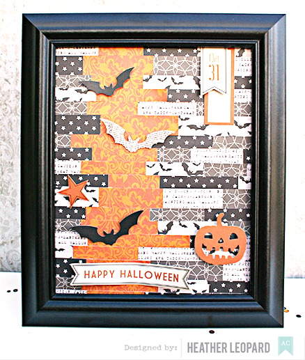 Happy halloween home decor by heather leopard for ac