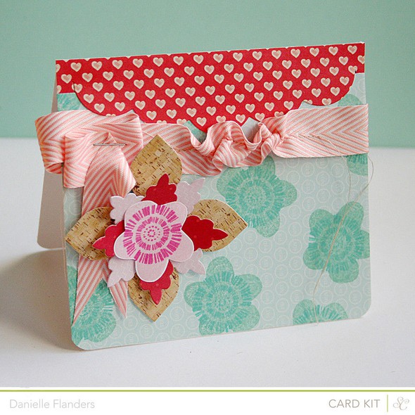 Floral Stamped card by Dani gallery
