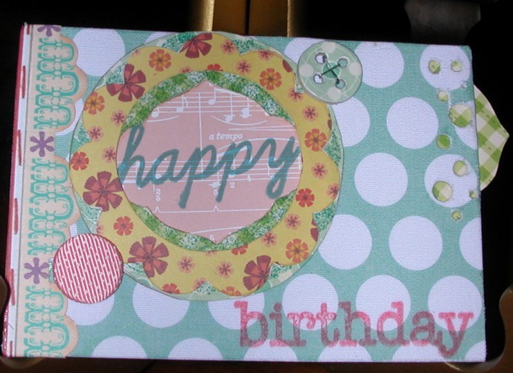 Birthday card for McCall (based on 5 product challenge, although I was too late to post it! :P )