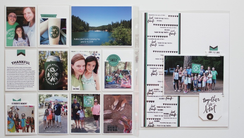 Project Life 2015 │ spread 24
