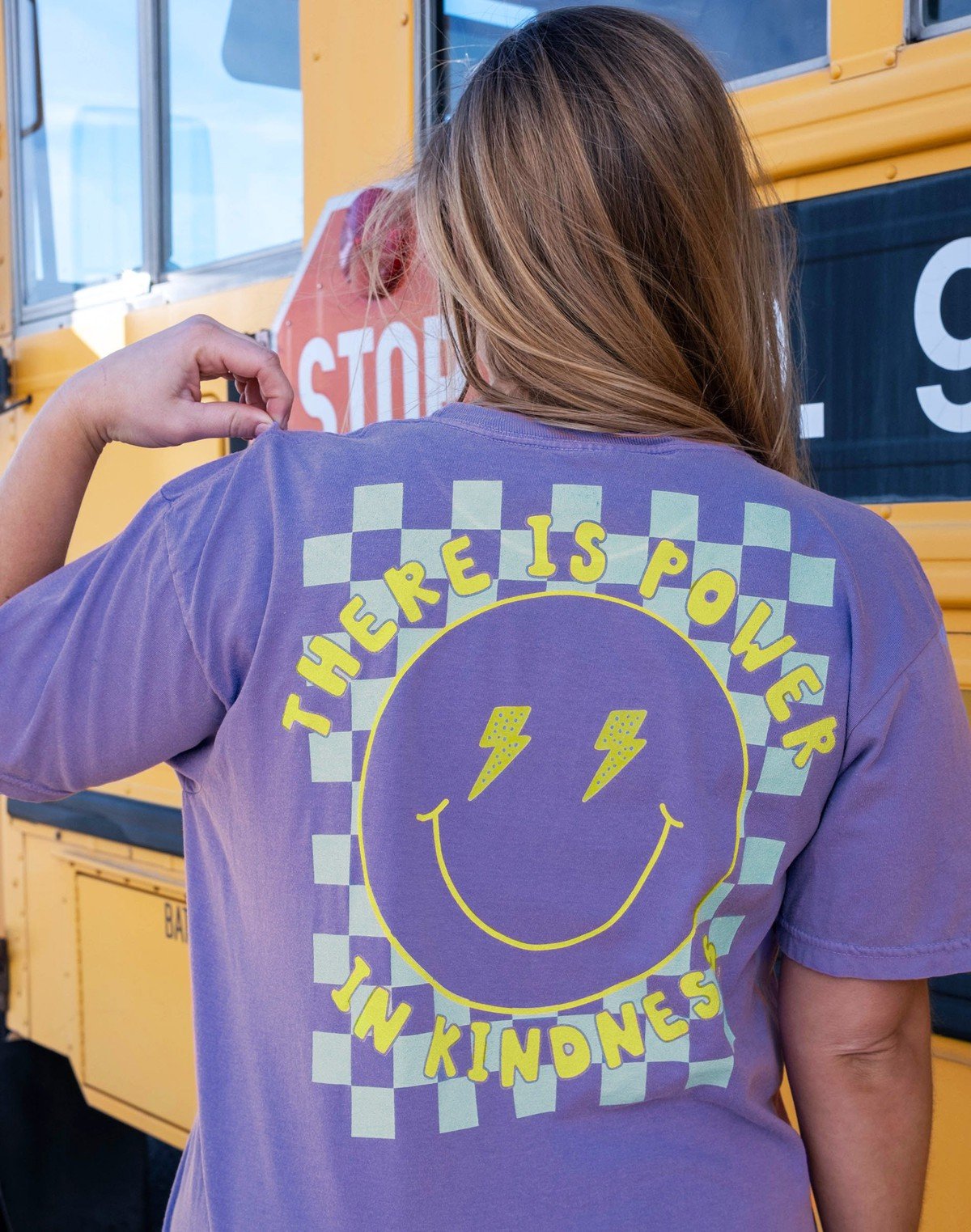 Power In Kindness Tee - Violet item