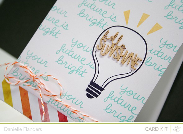 Hello Sunshine card *Spencer's card kit only* by Dani gallery