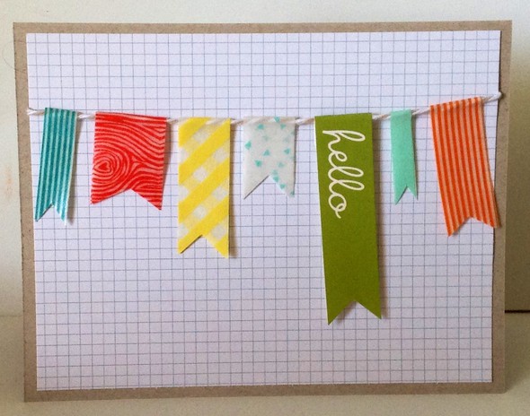 Hello banner card ( bright ideas #9) by bejazzled gallery