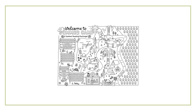 Welcome To Summer Camp Printable Poster, 1 of 6