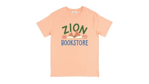 Zion Bookstore - Pippi Tee - Peachy Pink gallery