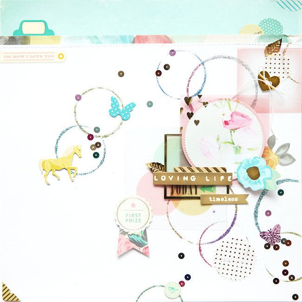 glitter layout by JINAB gallery