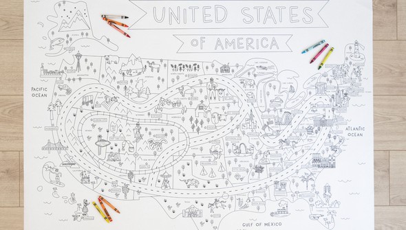 United States Printable Play Mats gallery