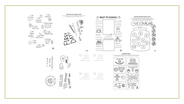 Back to School Digital Pack, 1 of 7
